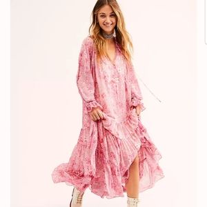New $168 Feeling Groovy Maxi Dress by Free People